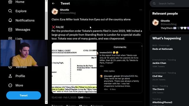 The Controversy & Innocence of Ezra Miller смотреть онлайн