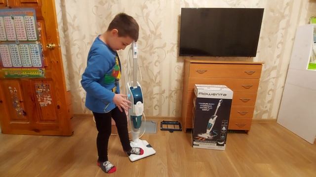 Пылесос-пароочиститель ROWENTA Clean & Steam RY7777WH часть2 смотреть онлайн