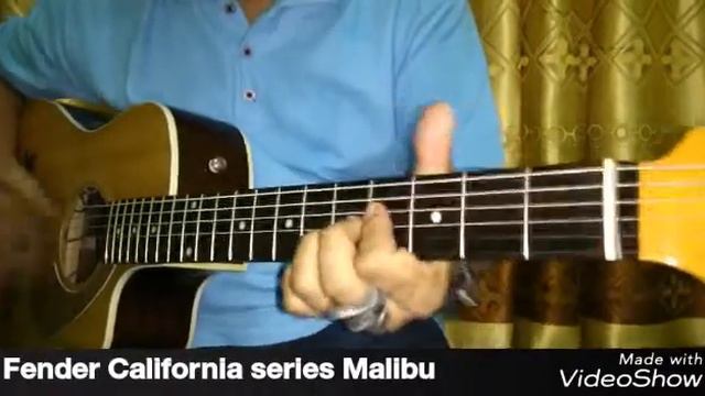 Fender california series malibu смотреть онлайн
