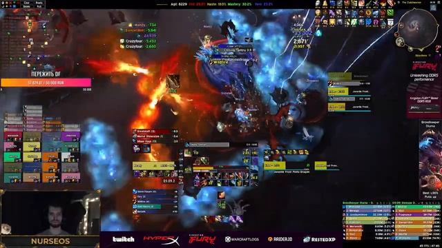 Method VS Broodkeeper Diurna Mythic - Vault of the Incarnates смотреть онлайн