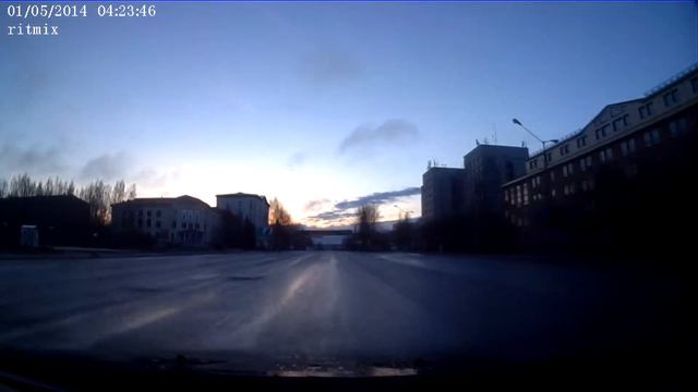 Сыктывкар, хорошо ночью на центральной улице. смотреть онлайн