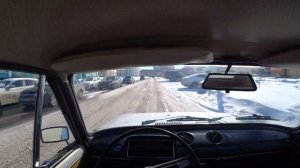ПОКАТУШКИ БОКОМ НА ВАЗ 2101 ПО ГОРОДУ ОТ ПЕРВОГО ЛИЦА