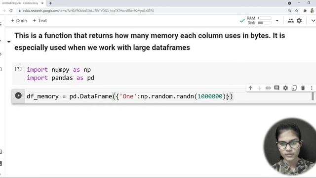 Pandas Tutorial Part:18 memory usage() function | statistical function using pandas | python panda смотреть онлайн