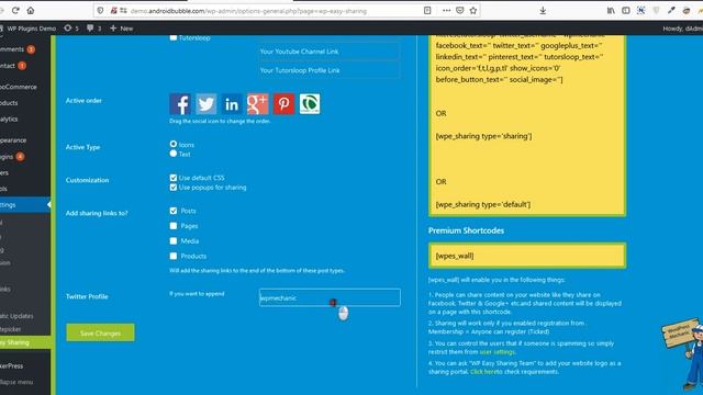 WordPress plugin to enable social media icons on websites for posts, pages and products link sharin смотреть онлайн