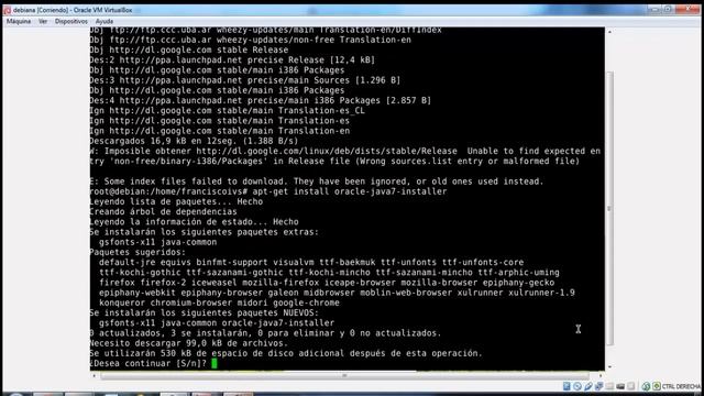 Como instalar Java 7 en Debian 7.7.0 смотреть онлайн