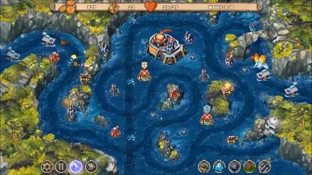 Iron Sea Defenders, Atlantic Ocean, Level 16 Hard, 1080p/60FPS - PC (Steam) смотреть онлайн