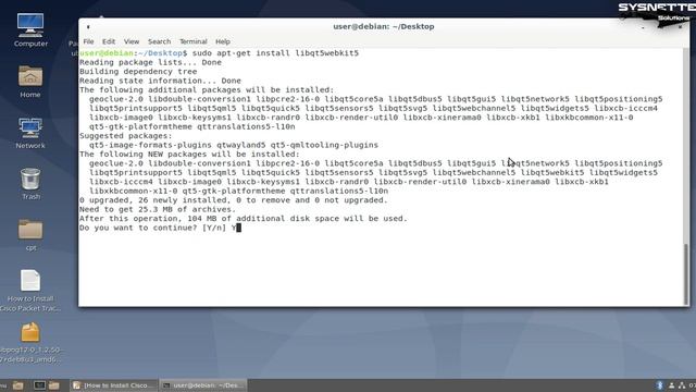 How to Install Cisco Packet Tracer 7.2.2 on Debian 10 | SYSNETTECH Solutions смотреть онлайн