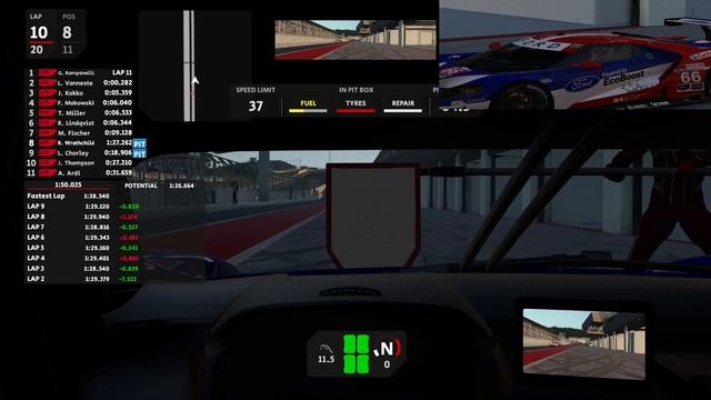Automobilista 2 Ford GT LM Spielberg Austria смотреть онлайн