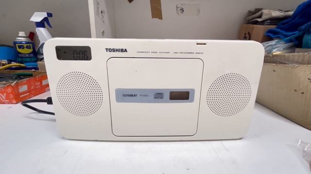 TOSHIBA TY-CR22 [220V] เครื่องเล่นCD+วิทยุ+LINE IN ใช้งานเต็มระบบ[ต่อโทรศัพท์ได้] смотреть онлайн
