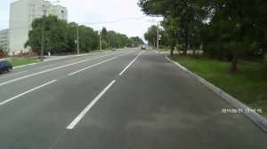 Троллейбусный маршрут №1 г.Владимира (2014 г.)