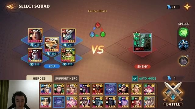 GUIDE AUTO GREEN BOSS CHAOS DUNGEON (1-5) | CHAOS DUNGEON TIPS | Awaken chaos era смотреть онлайн
