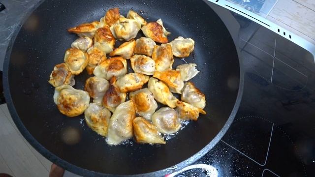 Пельмени жареные готовим правильно . смотреть онлайн