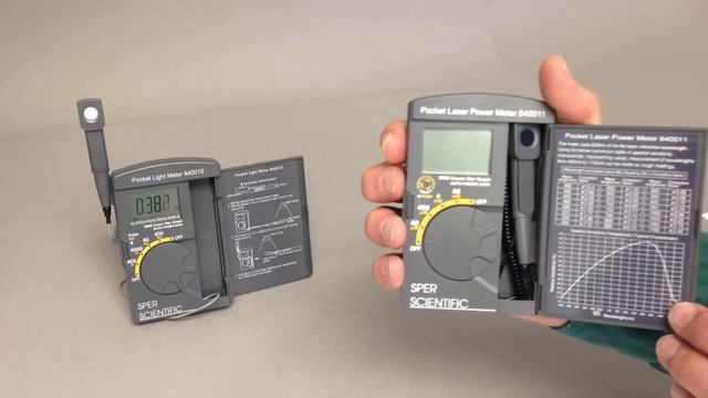 Sper Scientific Laser Power & Light Pocket Meters смотреть онлайн
