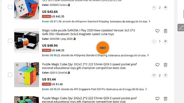 Cubo GAN 356 I Play Chegou