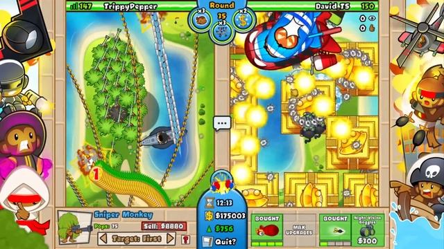 So I HACKED Bloons TD Battles... INFINITE MONEY VS HYPERSONIC TOWERS! :: HACKER VS HACKER смотреть онлайн