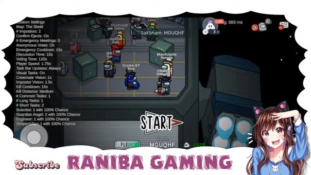 👉🏻👈🏻 I'm Back with Among us Live Stream | Free Teamcode | Girl Gamer 🎮 #amonguslive #game смотреть онлайн