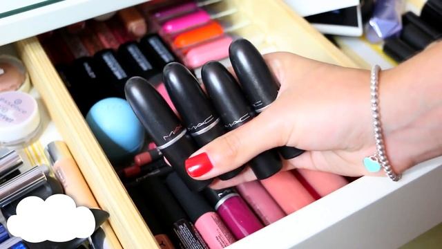 ✿ МОЯ КОСМЕТИКА ✿ Зависимость от помад, Любимые бренды и чем я крашусь :D смотреть онлайн