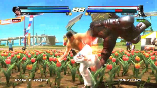 Tekken Tag Tournament 2: Leo/Marshall Law Gameplay смотреть онлайн