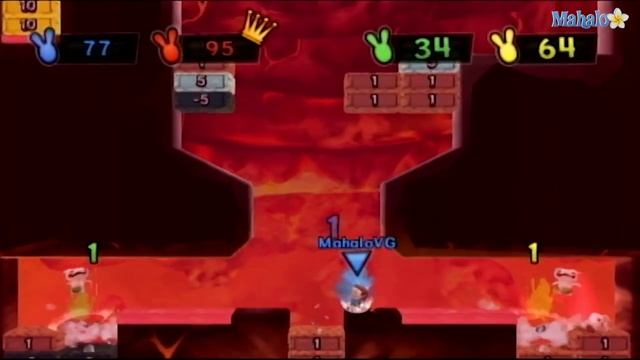 Raving Rabbids Travel in Time Walkthrough - Bouncearium: Holly-Bollywood смотреть онлайн