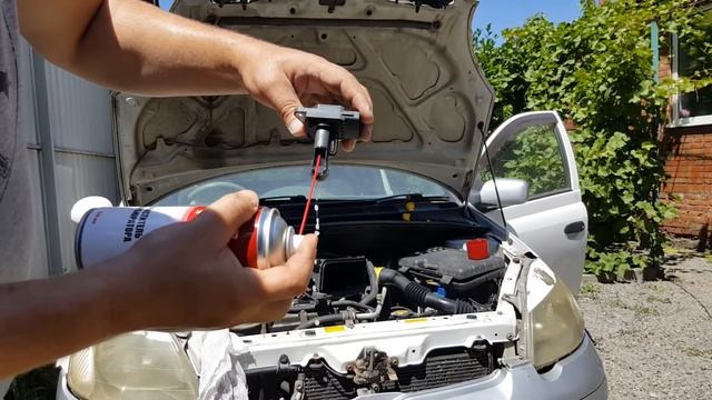 Чистка MAF сенсора смотреть онлайн