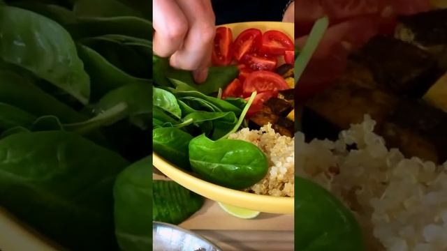 Боул с киноа, нутом, тофу и овощами?? смотреть онлайн