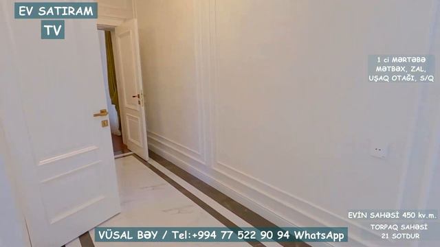 BİLGƏHDƏ MÖHTƏŞƏM EV SATILIR 21 SOTDA / Недвижимость в Баку / EV SATIRAM TV/ bag evleri /ev satışı смотреть онлайн