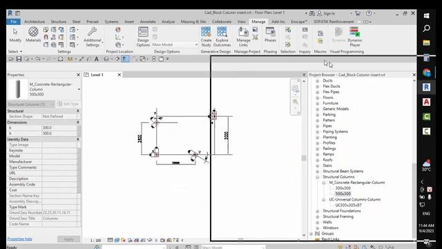 Đưa Column Block Cad Vào Revit Bằng Python Script Trong Dynamo смотреть онлайн