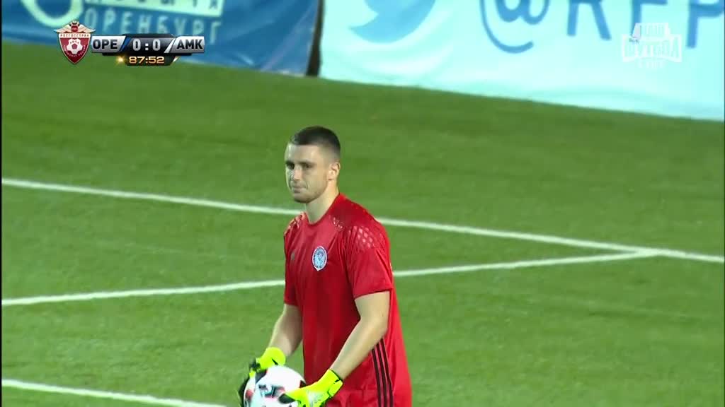 Оренбург - Амкар, Селихов, Сэйв