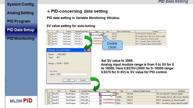 PID CONTROLING WITH PLC смотреть онлайн