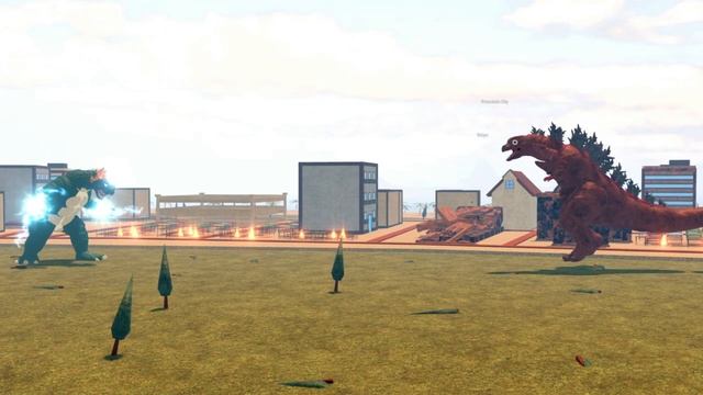 Gabara Vs Shin Godzilla ( Shin Godzilla's Revenge ) - Roblox Kaiju Universe смотреть онлайн