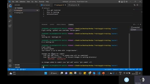 Git and Branching Strategy смотреть онлайн