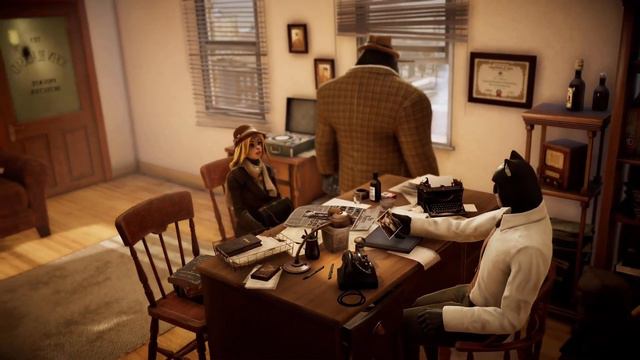 Blacksad: Under The Skin|Играю первый раз|Игрофильм|