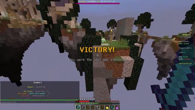 ОДНА КАРТА НА 2 ИГРЫ! - SkyWars #4 смотреть онлайн