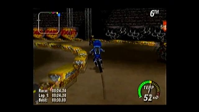Excitebike 64 One Level Playthrough using a N64 Cheat Code :D смотреть онлайн