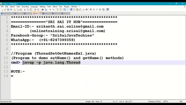 133. Thread Names using setName() and getName() || Multi-Threading in Java Programming смотреть онлайн