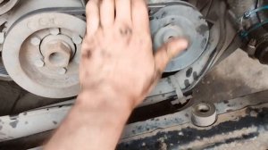 Газель Бизнес замена ремня ГУР и чернение бампера.