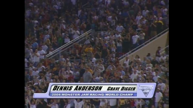 Grave Digger vs BlackSmith Monster Jam World Finals Racing Championship 2004 смотреть онлайн