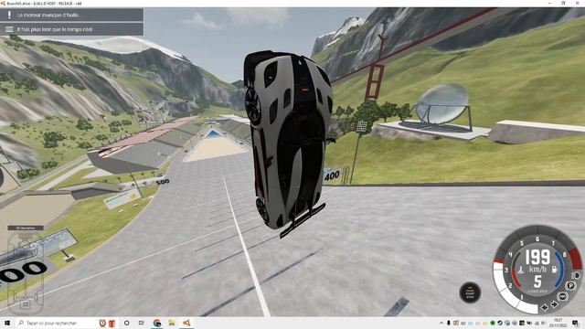 Crash BeamNG - Car Jump Arena en Koenigsegg смотреть онлайн