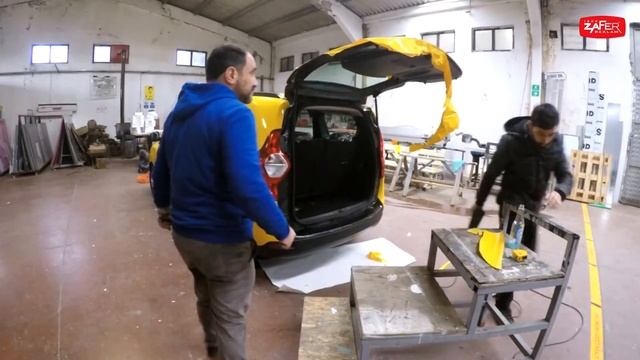 Araç - Oto Folyo Kaplama - Car Wrapping - GoPro Time Lapse смотреть онлайн