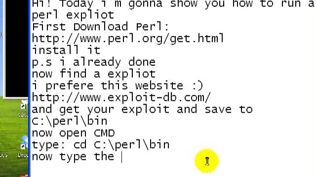How to Run a Perl Expliot смотреть онлайн