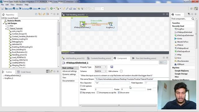 38.How to Handle Errors and How to use Error Components in Talend l Handling Errors l Talend смотреть онлайн