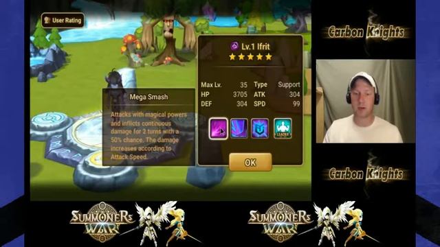 Summoners War - Fusion Tips - Veromos - Dark Ifrit смотреть онлайн