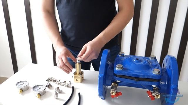 Ремонт регулятора давления воды. НПЦ ПромВодОчистка. смотреть онлайн
