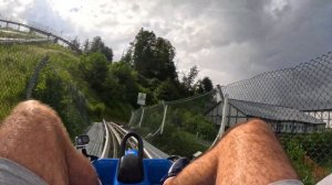 Родельбан на Роза Хутор | ВСЯ ТРАССА ОТ ПЕРВОГО ЛИЦА | Rodelbahn in the mountains | SOCHI RESORT