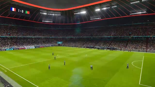 eFootball PES 2021 SEASON UPDATE / France vs Portugal - EURO 2020 Gamplay ( PS4 Slim ) смотреть онлайн