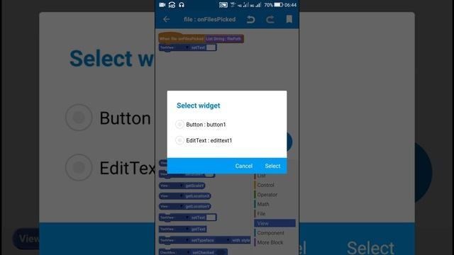 Open a Text File in Sketchware смотреть онлайн