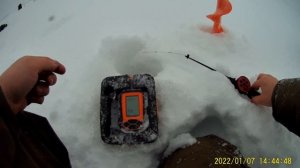 Ловим густеру зимой на каме в 2022г