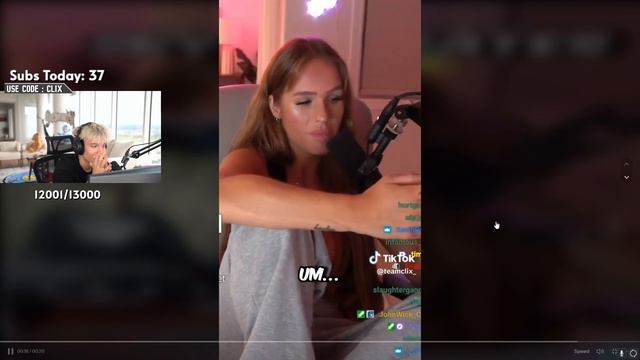 Clix Reacts To Sky Bri Rating Him On Stream!