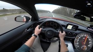 Kia Stinger GT 3.3 V6 AWD AUTOBAHN POV ACCELERATION & TOP SPEED 270km/h by AutoTopNL