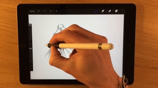 2018 iPad - Apple Pencil drawing test and artists opinion смотреть онлайн